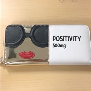 Alice + Olivia Positivity Face Wallet